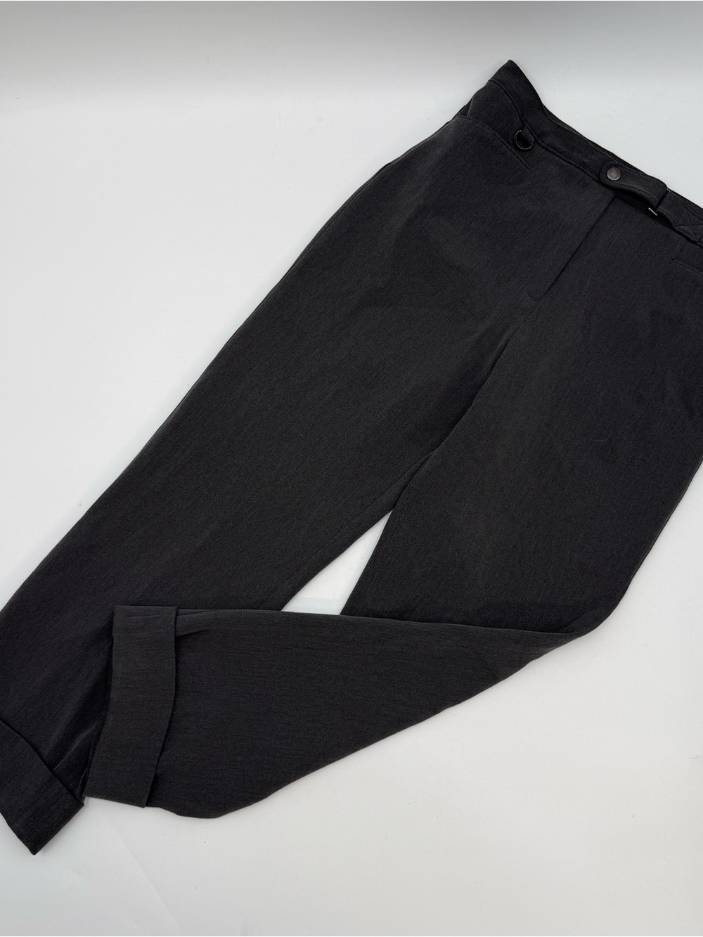 Ralph Lauren Black Men's Cuffed Dress Pants